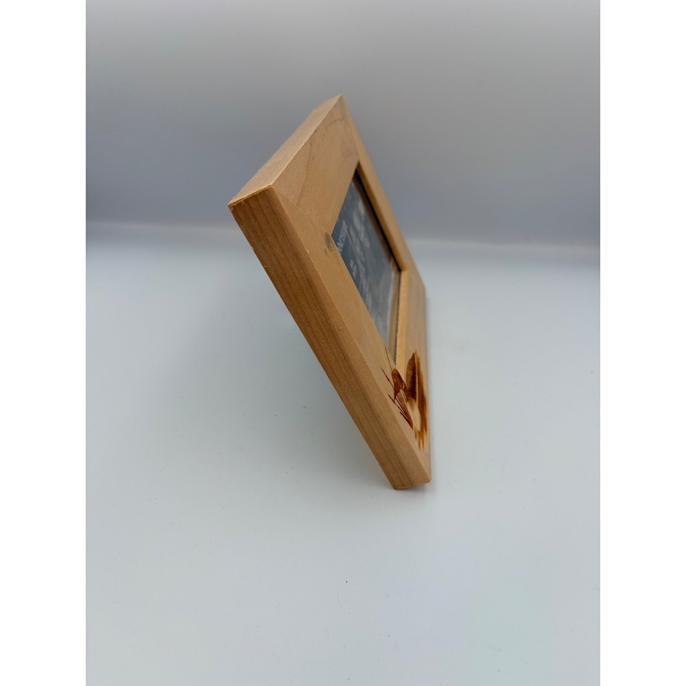 Connoisseur Wood Picture Frame 4x6 Loon Wildlife Nature Rustic Cabin Decor - Picture 3 of 7